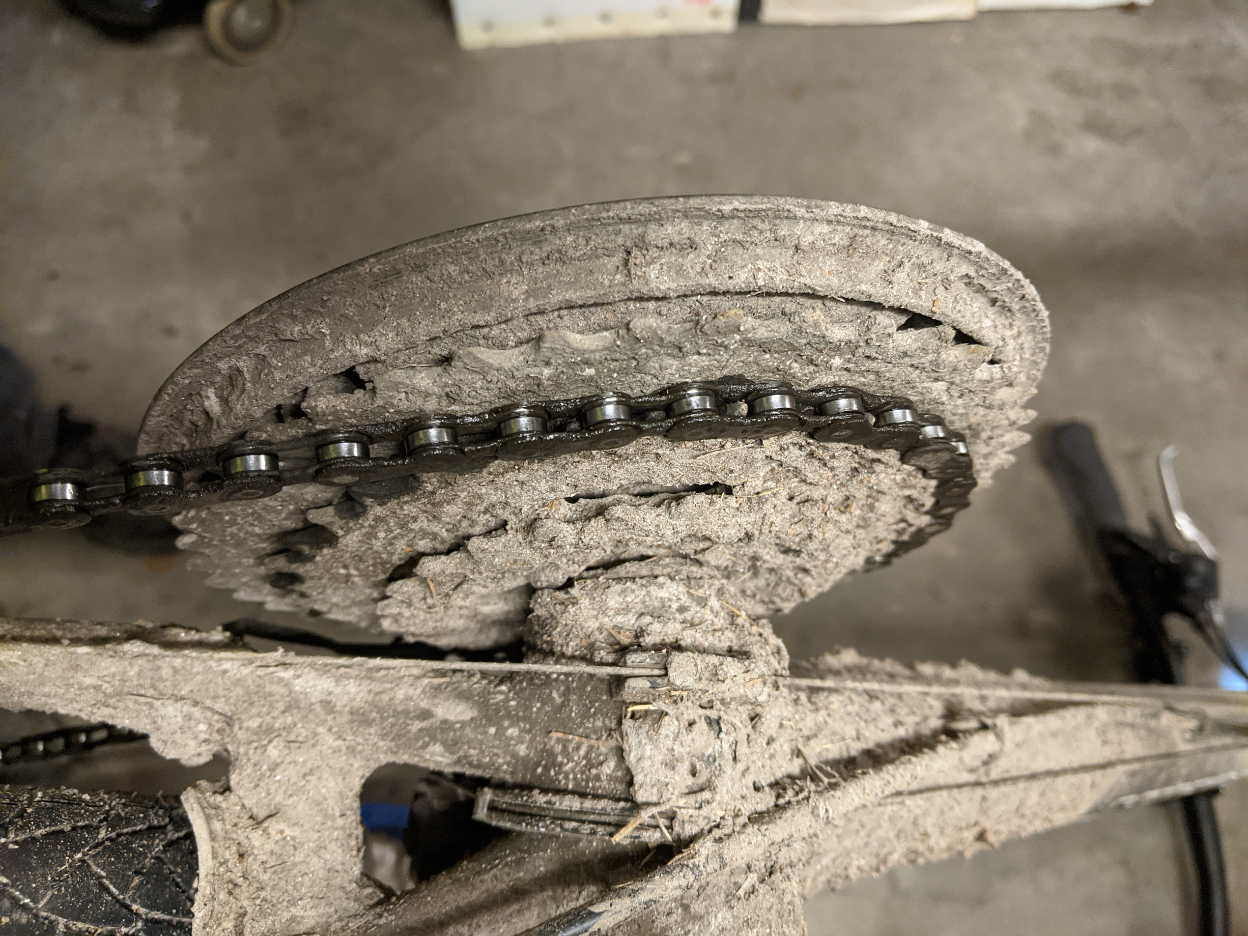 Muddy bicycle front sprockets